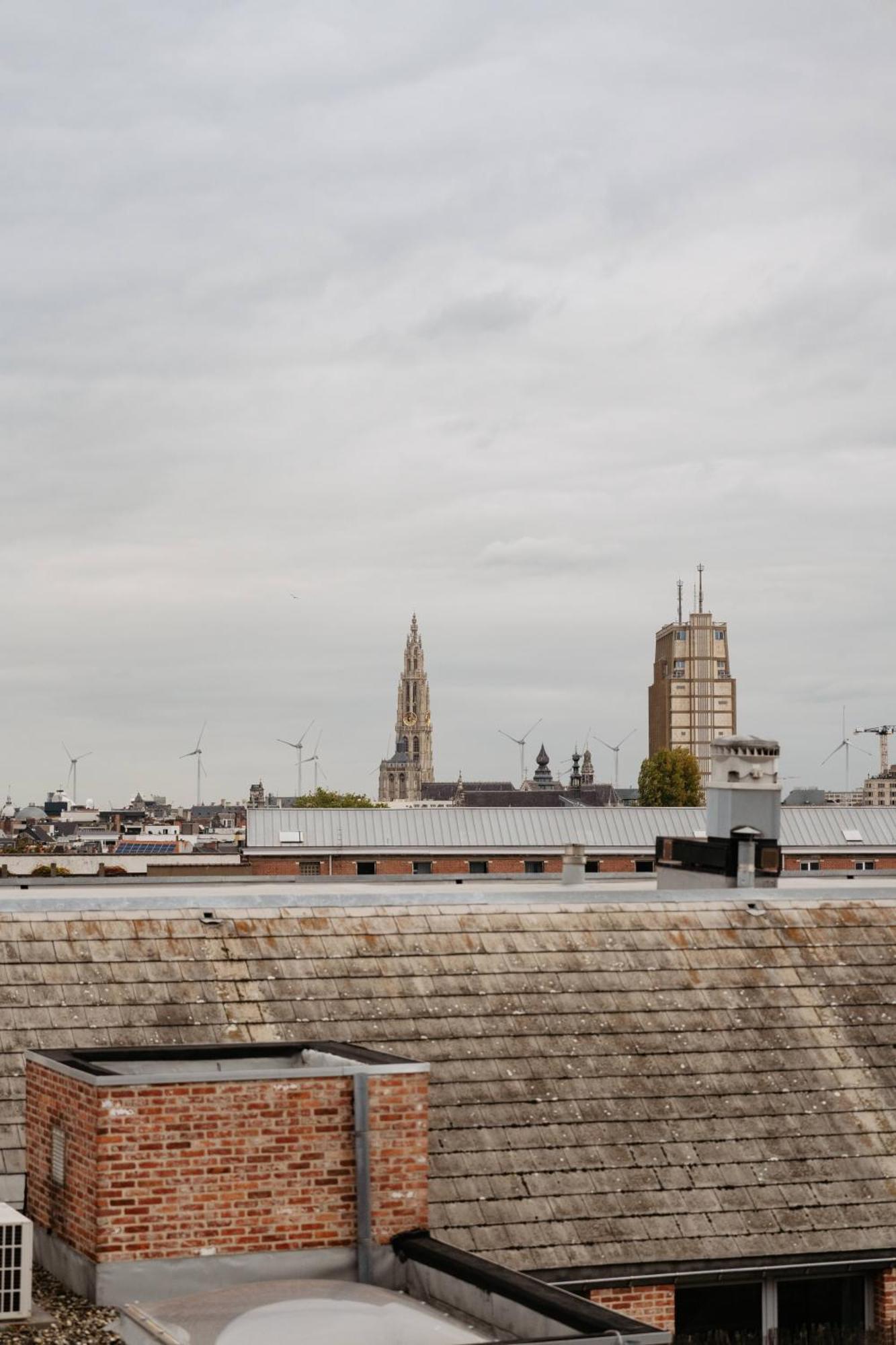 Zonnig Appartement Met Prachtig Uitzicht Op A+Locatie Antwerpen Buitenkant foto